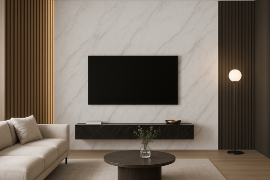 Modern Wall Decor with PVC Marble Sheets: A Lasting Interior Trend