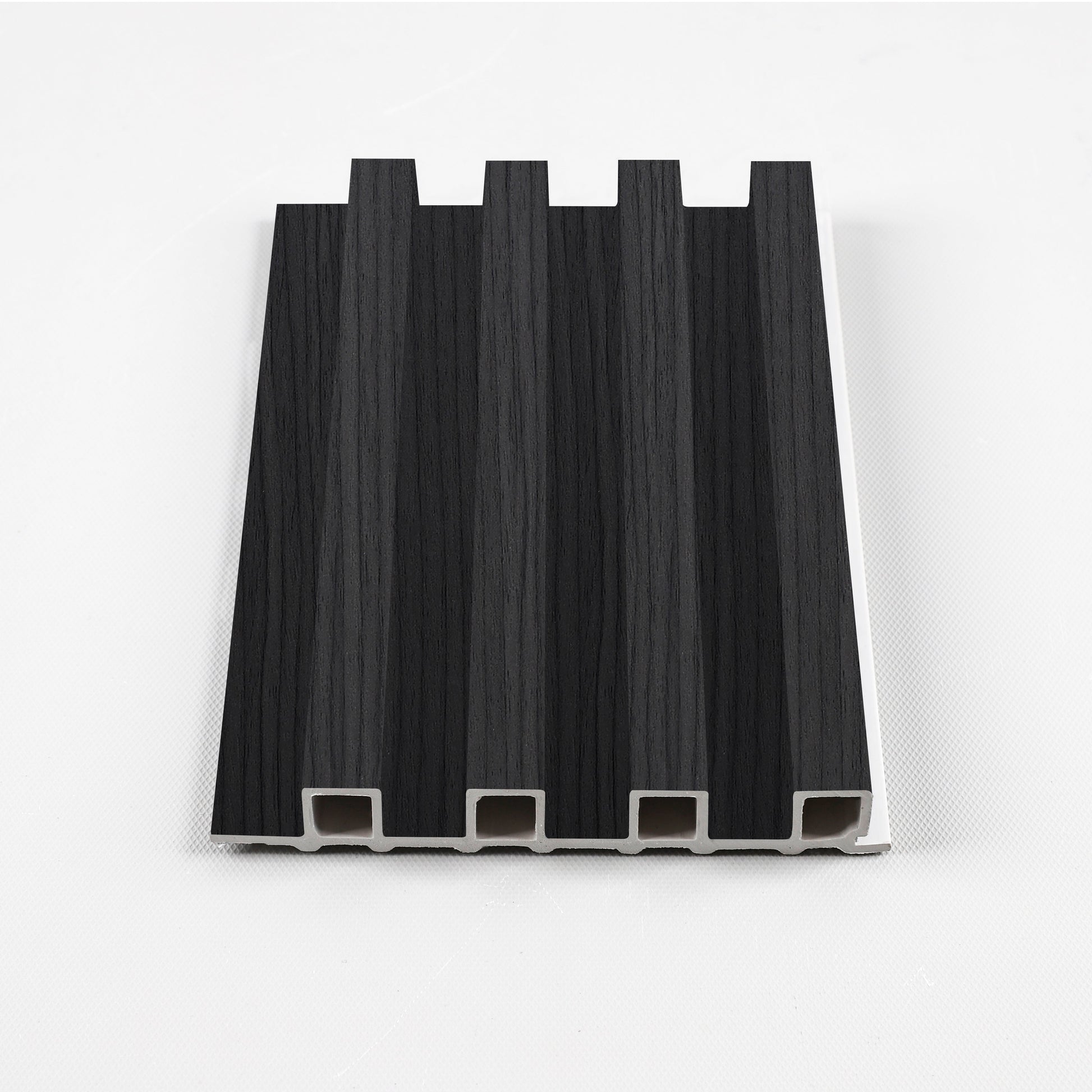 Black Timber WPC Fluted 3D Wall Panels. Wall Decor Center