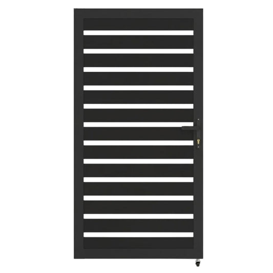 Aluminum Premium Fence Single Gate (3ftx 6ft) – Modern, Heavy Duty, Semi Privacy