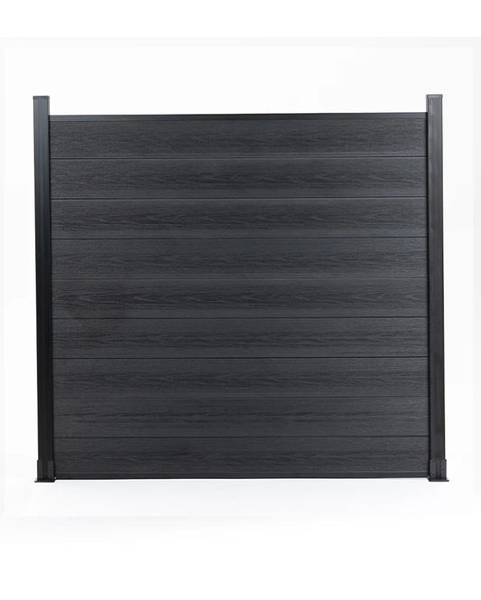 Black Co-Extruded Composite Fence