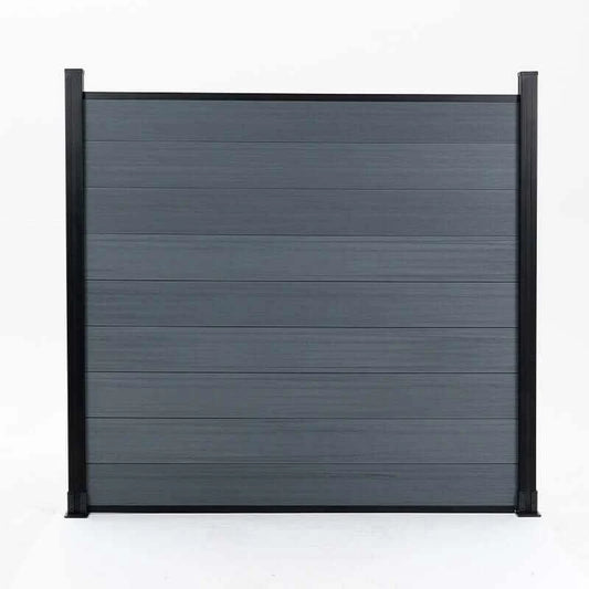 Light Gray Co-Extruded Composite Fence