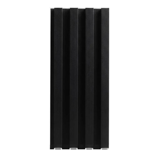 Luxe Noir WPC Fluted 3D Wall Panels