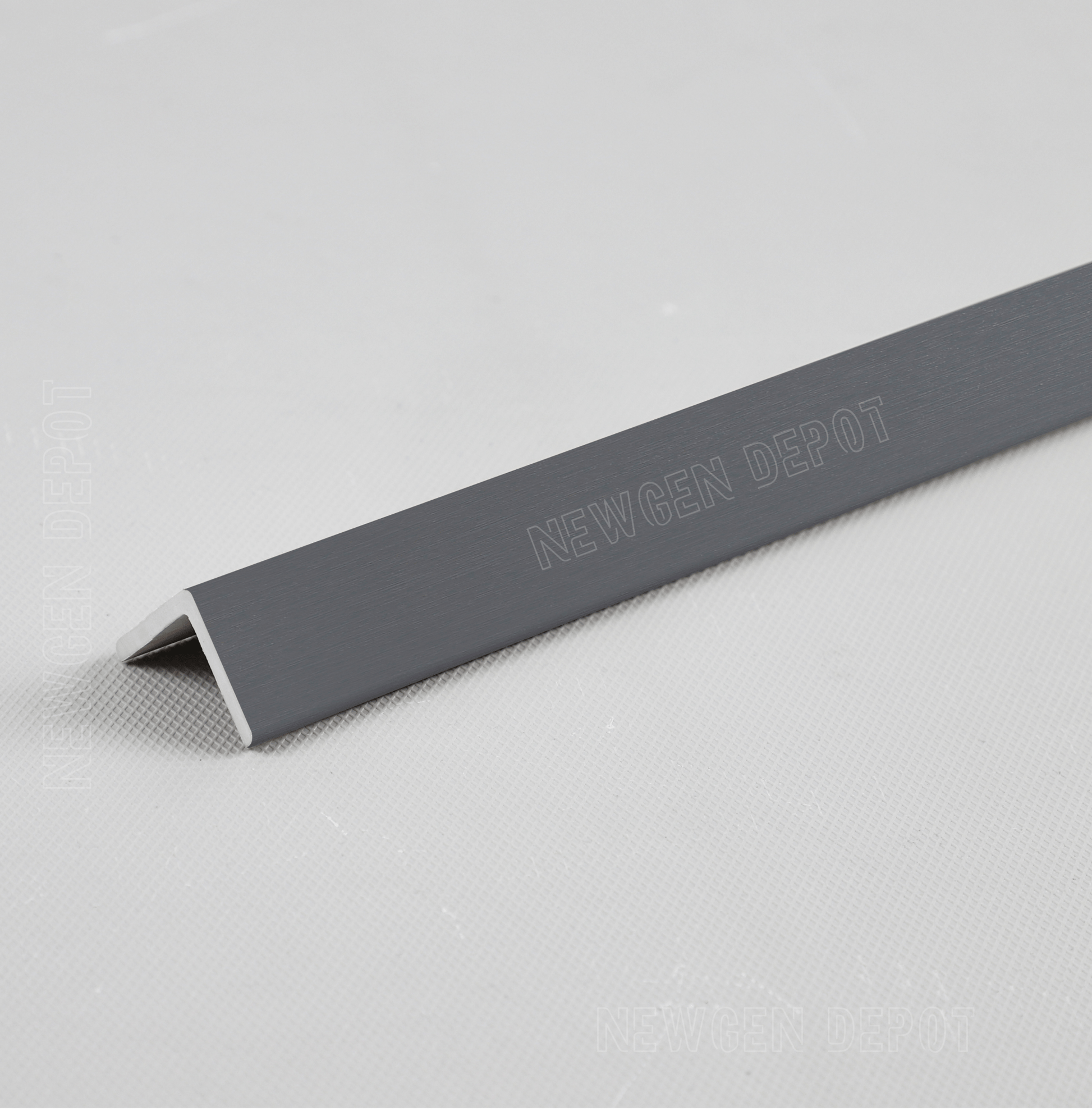 Wall Decor Center Silver Gray Metallic Corner Trim