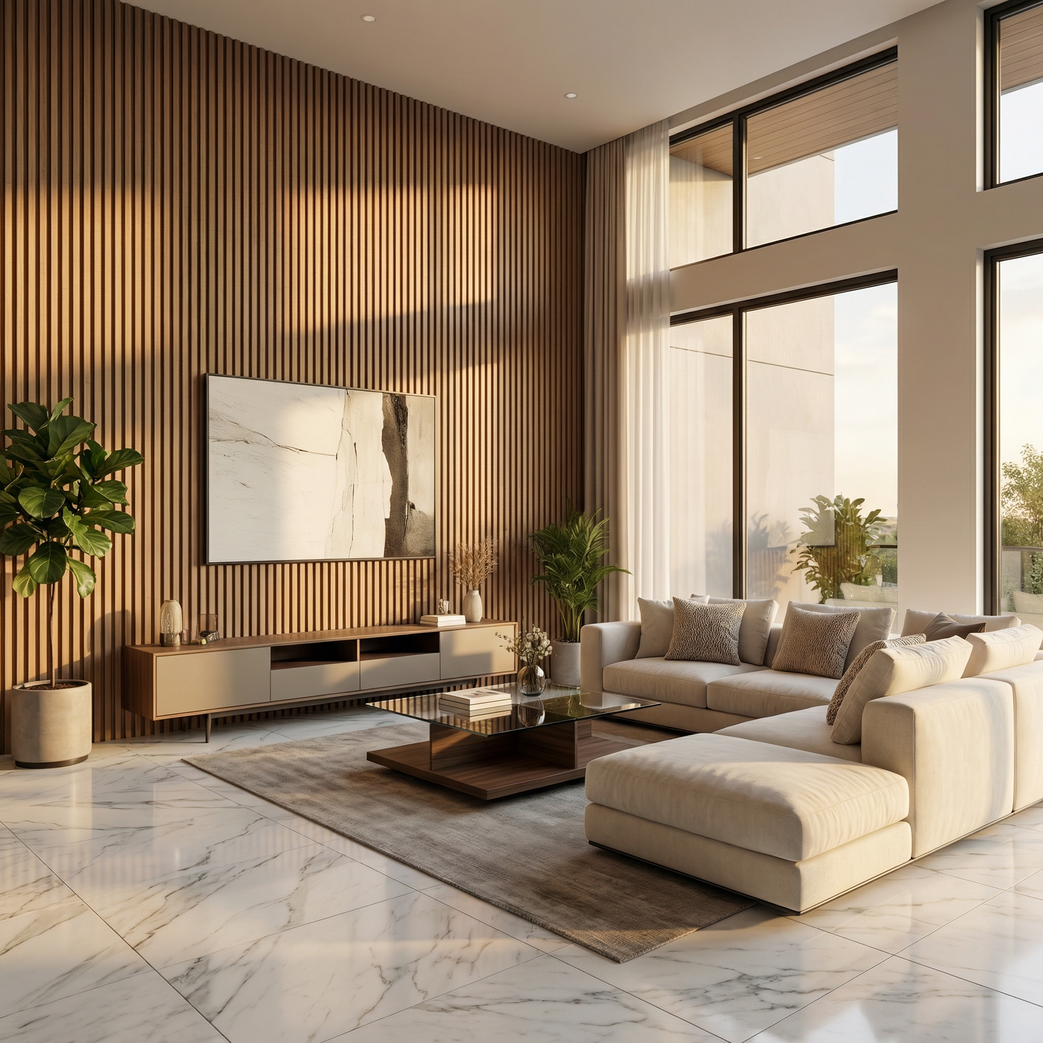 WPC Fluted Wall Panels