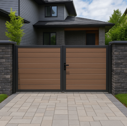 Fence Gates for Driveways: Choosing the Right Size, Style & Material