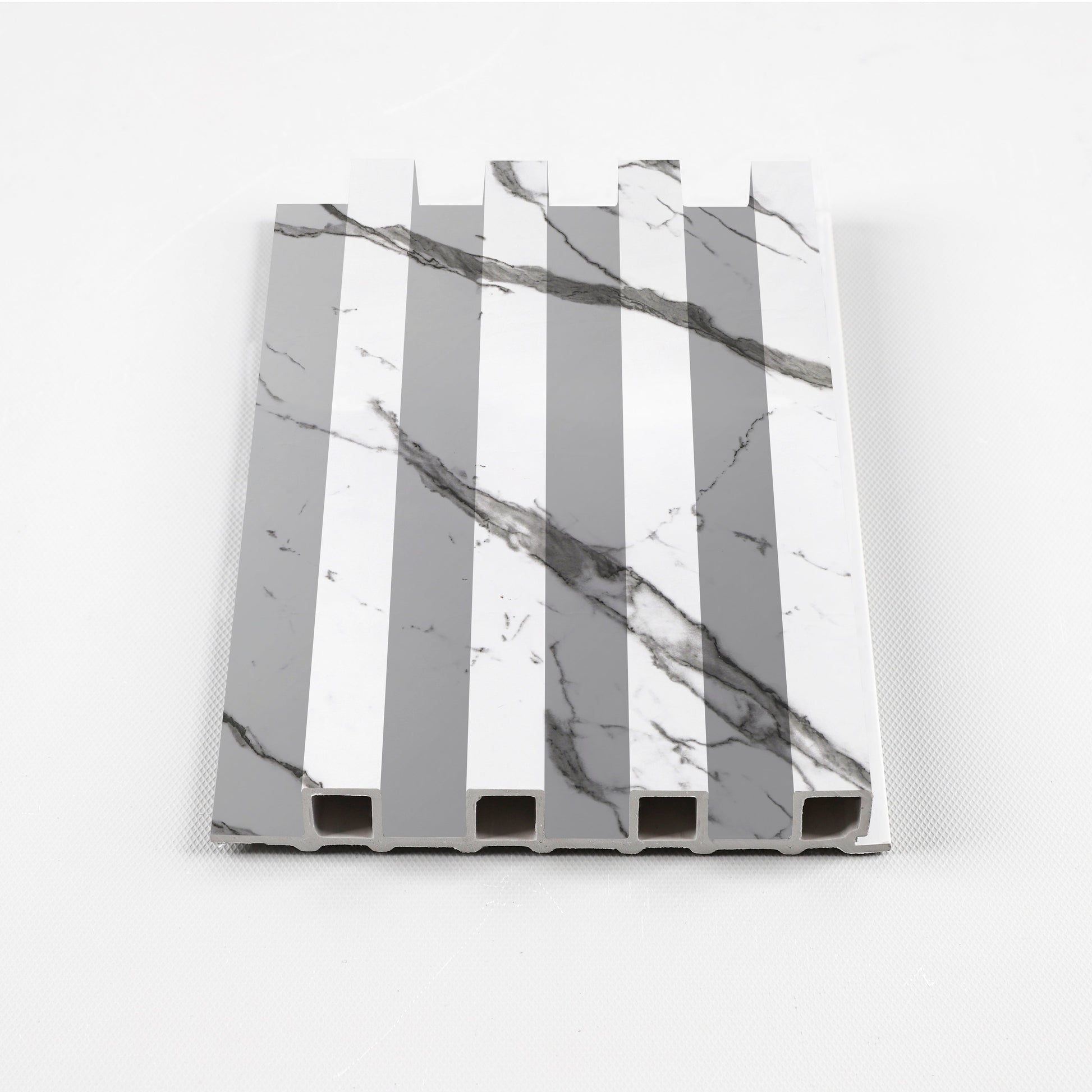 Gray Vain WPC Fluted 3D Wall Panels. Wall Decor Center