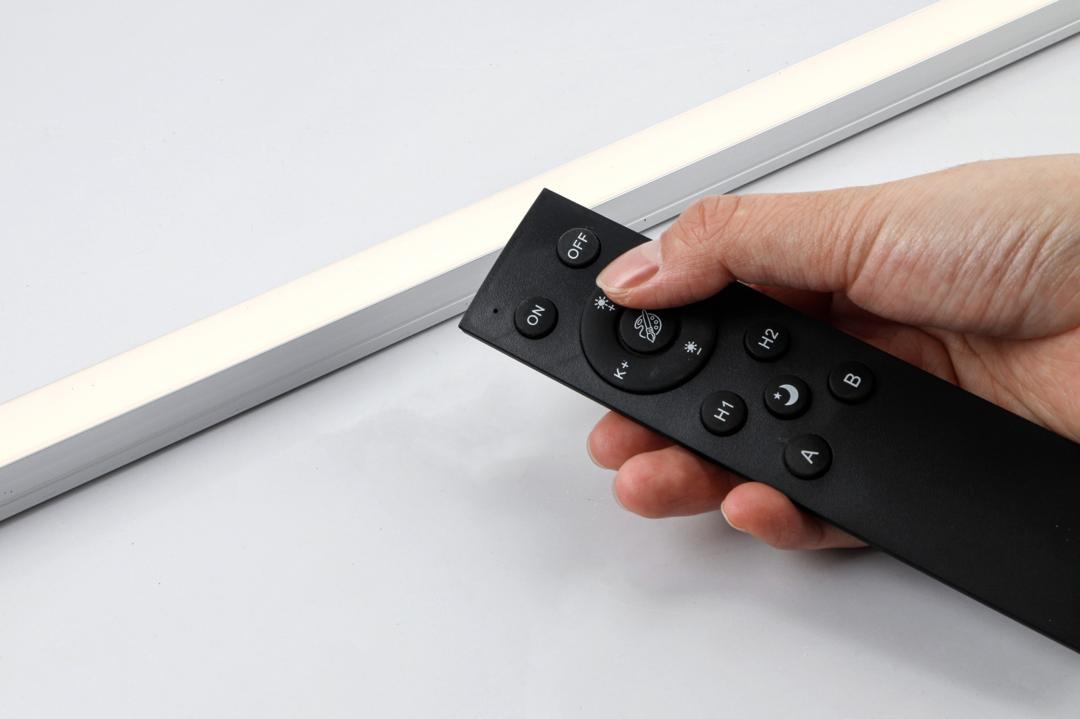 smart LED strip lights set of 6 with wireless remote