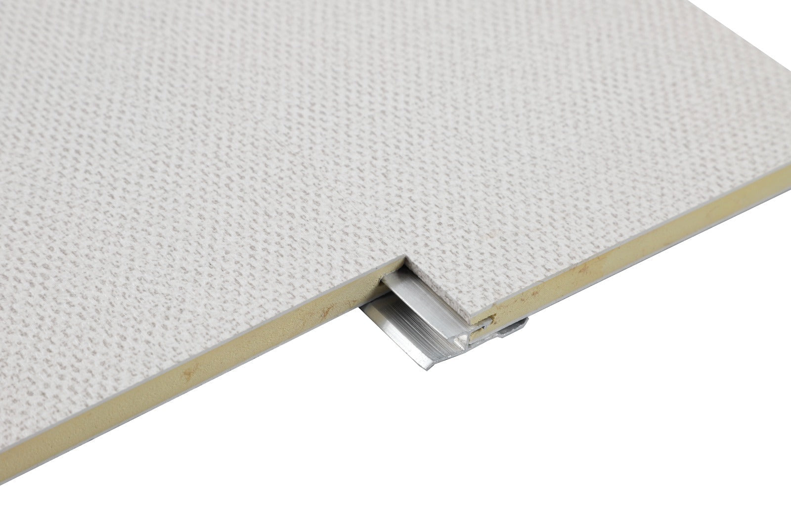 Seamless Trim Connector for Wood Veneer Panels