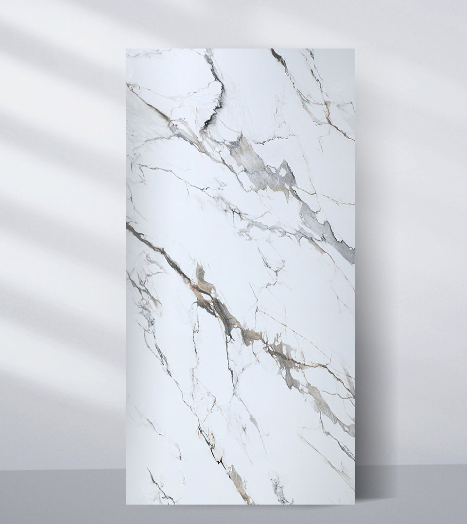 Moonlit Vein Marble UV Protected PVC Wall Panel