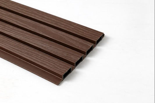 Dark Brown Composite Wide Exterior Cladding | 5 PC/Box (32 sq ft)