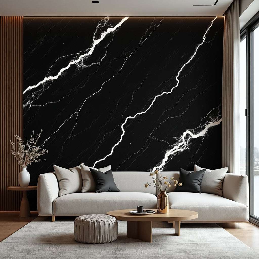 Deep Black Marble PVC Panel
UV Protected PVC Wall Panel
Fireproof Waterproof Wall Panel
4x8 ft Marble Wall Panel
Luxury PVC Wall Cladding