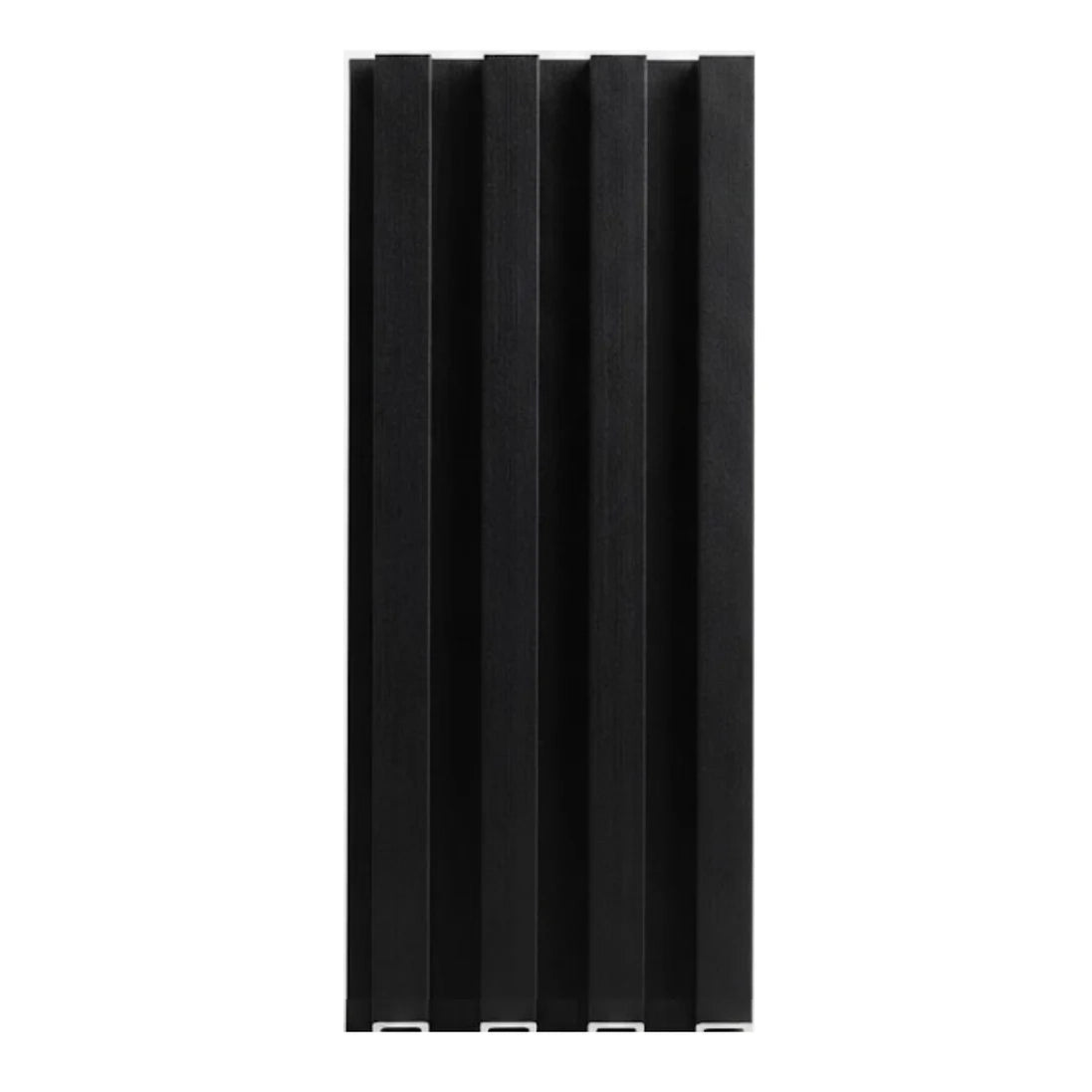 Luxe Noir WPC Fluted 3D Wall Panels