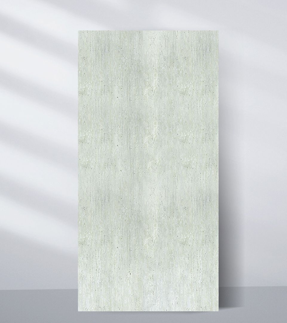Natural Travertine Stone Panels - Waterproof Rough Texture PVC Sheets