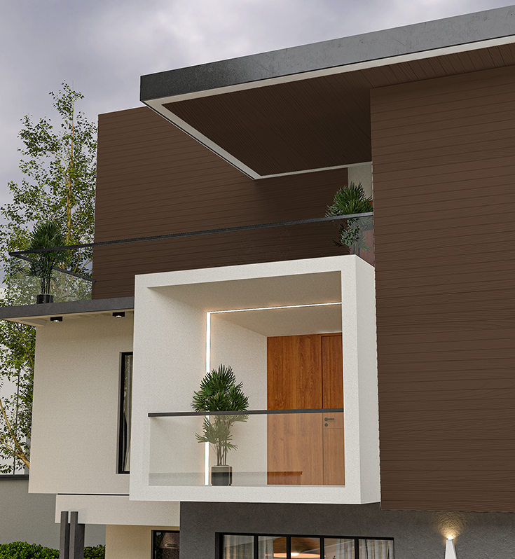 WPC Fluted Wall Panels