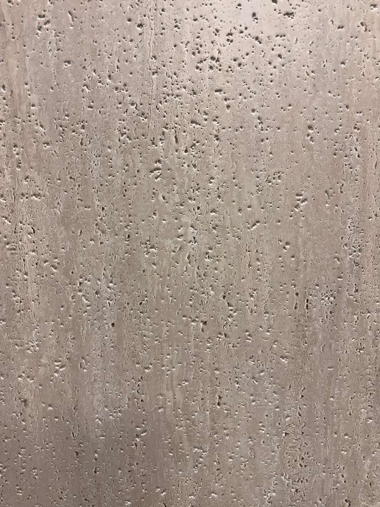 Natural Travertine Stone Panels - Waterproof Rough Texture PVC Sheets