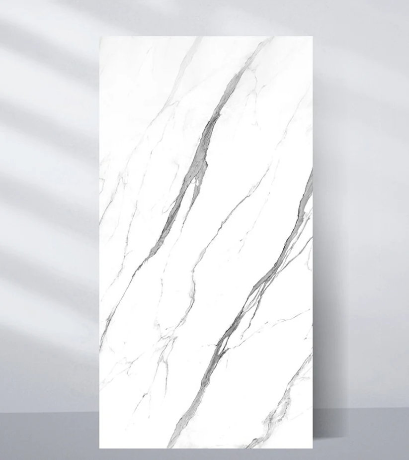 White Matte Marble UV Protected PVC Wall Panel 