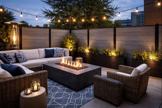 composite fencing for commercial property perimeter